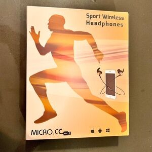 Sport Bluetooth wireless earbuds Headphones - NEW